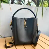 LE 37 Luxurys Crossbody Designer Bag Fashion Кожаный кожа и сумочка ковша сумки для ремня качество зеркало плеч