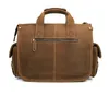 Портфели Ретро дизайнерские сумки для мужчин Натуральная кожа Мужская сумка 14-дюймовый портфель для ноутбука кожаная сумка для мужчин 231208