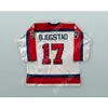 Personalizado 1983-84 SCOTT BJUGSTAD 17 EUA BRANCO HÓQUEI JERSEY NOVO Top Costurado S-M-L-XL-XXL-3XL-4XL-5XL-6XL