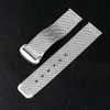 Bracelets de montre Haute qualité 20mm 22mm Milanoo Bracelet de montre en acier inoxydable pour Omega Seamaster 300 plongée 007 Agent Bracelet monnaie 224I
