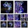 Party Decoration 20 Inch Luminous Balloons With Light String Luminou Led Bobo Balloon For Wedding Festival Gwb16573 Drop Delivery Ho Dhiw0