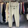 Designer Mens Pants Vlones Jogging Pants Big V Pants Casual Mens Sports Pants Womens Sport Pants Elastic Midje storlek S-XL