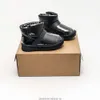 2023 Kids Slippers Australia Ultra Mini Platform Boot for Girls Slip-on Snow Boots Kid Wool Australie Winter Designer Shoes