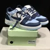 Designer Casual Shoes Out Office Low Sneakers Luxury Off For Walking Men Women Trainers White Black Navy Blue Panda Olive Vintage Distressed Sports