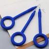 Penne speciali per prigioni Penne gel Sicurezza contro la deglutizione Custodie per la manipolazione Firma 0,5 mm Inchiostro blu Forniture per scrittura per ufficio