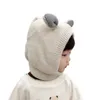 Beanie/Totenkopfkappen Doit Babymützen 1–4 Jahre Jungen Mädchen Motorhaube Winter Warm Verdickte Hüte Kinder Säugling Niedliche Ohren Strickmützen Für Kinder Ohrenklappen Beanie 231208