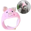 Vêtements pour chiens Cochon Année Bandeau pour animaux de compagnie Belle réglable Costume décoratif Fournitures de décoration