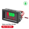 New LED Digital Voltmeter Tester 12/24/36/48/60V Electric Vehicle Car Electricity Meter DIY Mini Test Battery Gauge Level Indicator