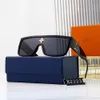 Designer Loius Vuiton Sunglasses 2022 New Personalized Fashion Watermark One Piece Box Women's Popular Women's Sunvisors