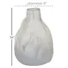 Vasen Elegante Tischvase für den Hausgarten, mundgeblasene weiße Glasvase für jede Raumdekoration 231208