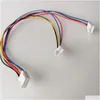 Computer Cables Connectors Video Graphics Card Cooling Fan 4Pin 1To2 Motherboard 3P / 4P Pwm Temperature Control Extension Power Male Otaqi