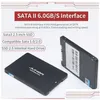 내부 솔리드 스테이트 디스크스 SD Juhor Offical SSD 하드 디스크 256GB SATA3 드라이브 128GB 240GB 480GB 512GB 2.5 인치 데스크탑 도매 드롭 드 오테로