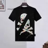 Designer Phillip Men Plain Designer Philipps Phillip Men T-shirt Pleins Outlet Factory designer Plain Pp Skull Diamond Shirt Short Sleeve Dollar Brow 344