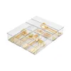 Storage Bottles 6 Piece Kitchen Drawer Edit Clear Plastic Organizer Box Containers And Container