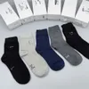 Designer-Herrensocken, meistverkaufte Herren-Damen-Luxussocken, Wollstrümpfe, hochwertige Seniorenstraßen, bequeme Kniestrümpfe, Designer c4 PDOY