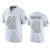 Las Vegas''raderers''men 4 Derek Carr 34 BO JACKSON 11 HENRY RUGGS WOMEN YOUTH CUSTY WHITE COLOR RUSH LIMITED JERSEY