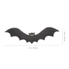 Stickers muraux 28 pcs magnétique chauve-souris autocollant aimants Halloween décors réfrigérateur réfrigérateur pvc gothique bureau 231208