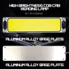 Ny 1x White Cob 108 SMD LED 12V 24V Panel Dome Lamp Auto Car Interior Reading Plate Light Tak Tak Interiör Knoppad lampa