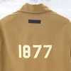 デザイナーパーカーエッセンシャルシャツ1977イエローデザイナーエスエスエスジャケットメンズ女性ファッションウォームナイロントレンチコート長袖ユニセックストップ1977SS S-XL