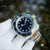 Reloj de fábrica Clean Mens Ocean mm Bisel de cerámica SEA Dweller Zafiro Cystal Acero inoxidable con cierre deslizante Mecánico automático