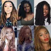 Synthetic Wigs Handmade Dreadlocks Synthetic Wigs Black Reggae Wig Crochet Braiding Hair For Afro Women And Men Hair Expo City 231208