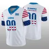 Detroit''lions''men 9 Matthew Stafford 11 Marvin Jones Jr 88 T.J. Hockenson Women Youth Independence Day White Jersey