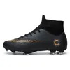 Chaussures habillées Hommes Haute Cheville AG Semelle Extérieure Crampons Bottes De Football Turf Soccer Kid Longues Pointes Chuteira Futebol Baskets 231208