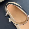 Ballet Flats with Ankle Strap Loafers for Women Mary Jane Elegant Casual Street and party Shoes Ballerina Flats in Lambskin with Charms Dress Shoes size 35-41