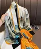 Halsdukar kvinnor silkes halsduk strand sjal och echarpe sommar wrap designer plus size kvinnliga stenar bandanascarvescarves7674967