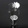 Bougeoirs rotatif filature bougie chauffe-plat en métal support de lumière de thé carrousel décoration de la maison 231208