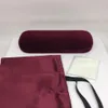 NEW GLASSES ORIGINAL BOXES CASE SUNGLASSES EYEGLASSES bag and case OPTICAL HARD BROWN CASE246h