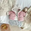 Piumino Bambini Bambini Giubbotti per ragazze Inverno Ragazzo Ragazza Felpe con cappuccio Abbigliamento nato Capispalla per bambini Abiti Abbigliamento per bambini 07Y 231208