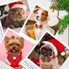 犬アパレル1PCSファッションキャットボウタイクリスマスクリスマスボウタイ