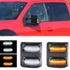 Nouveau LED lumières LED feu de position de miroir latéral pour 08-16 Ford F250 F350 F450 Super Duty miroir lampe latérale assemblage