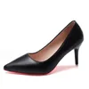 Kırmızı Dipler Tasarımcı Topuk Ayakkabı Kadın Tasarımcı Elbise Ayakkabı Yüksek Topuk Tasarımcı Ayakkabıları 6cm 8cm 10cm Ayakkabı Nüfuslu Ayak parmakları Pompalar