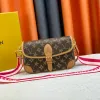 Zwei Schultergurte Tasche Handtasche Designer -Tasche Klassische Klappe Luxurys Bag Mode echte Leder Damen Clutch Baguette Taschen
