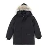 Męska puffer kurtki kurtki zimowe projektant Parkas homme chaquetas Obiter Obiter Płaszcze Big Fur z kapturem Parka Men Wome A W hurtowa 2 sztuki 10% Dicount C