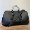 2022-Classic Design Duffle Bag For Men Women Black Brown Leather Travel Bags Top Handle Luggage Gentleman Business Holdall Tote256V