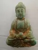 Magkedjor gamla porslin handkugghjul Jade Buddha -adeln slitage amuletter hänge 231208