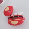 Pluche poppen Anime Genshin Impact Klee Ganyu Keqing Bomb Dango Cosplay siliconen beschermhoes voor Airpods Pro oortelefoondoos kerstcadeau 231208