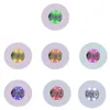 Tapis Pads 5PCS Mini Glow LED Bouteille Lumière Autocollants Étanche Luminescent Coasters Festival Night Club Bar Party Décoration215r