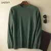 Męskie swetry męskie W 100% czysty kaszmirowy sweter kaszmirowy O-Neck Pullovers Knit duży rozmiar SWEATER SWEATER Zimowe wierzchołki Długie rękaw High-end Skofersl231113