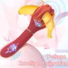 Vibrators g Spot Dildo Rabbit Vibrator for Women 7 Modes Nipple Clitoris Stimulator Vagina Massager Silicone Sex Toys Adult Female 231209