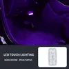 Nuovo 1 pz luci touch a LED per auto USB luce interna senza fili lampade da lettura a soffitto sul tetto per la scatola di immagazzinaggio del bagagliaio del piede della porta