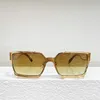 Óculos de sol para mulheres homens verão popularidade 1992 designer anti-ultravioleta retro placa moda quadrado metal quadro completo passarela estilo ao ar livre óculos caixa aleatória