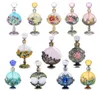 HD 16 Kinds Antiqued Style Glass Refillable Perfume Bottle Figurine Retro Empty Essential oil Container Wedding Favors Gift5058945