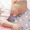 Oreillers de maternité, taie d'oreiller pour bébé, 22x35cm, 100 coton, soutien du sommeil, coussin façonnant imprimé coloré pour enfants, 231208