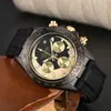 Watchmen 2024 Wristwatch Top Luxury Luxury Men's Watch Quartz Endurance Pro Avenger Chronograph Watchs plusieurs couleurs en cuir Men de greffe Glass Wristw Men's Watch Ro-02