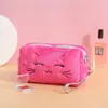 Cosmetic Bag Women Cartoon Plush Makeup Case Organizer Korean Girl Zipper Cosmetic Pouch Handbag Travel Toiletry Bag Beauty Case