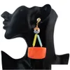 Charm Idealway Trendy Bohemian Style Harts Drop örhängen för kvinnor Design juvelrleverans smycken dhagp
